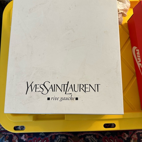 Yves Saint Laurent Rive Moccasin Boots rabbit fur size 40. - Picture 3 of 11